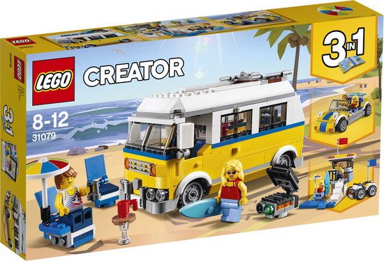 LEGO 31079 ZONNIG SURFERBUSJE -LE VAN DES SURFEURS