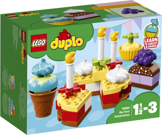 LEGO - DUPLO 10862 MIJN EERSTE FEEST-MA PREMIERE FETE D'ANNIVER