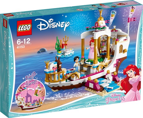 LEGO Disney Princess Ariel's koninklijke feestboot 41153