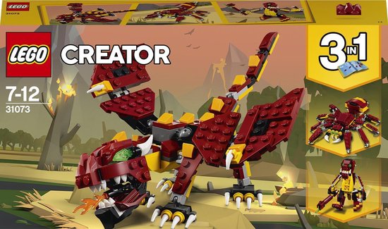 LEGO 31073 MYTHISCHE WEZENS-LES CREATURES MYTHIQUES