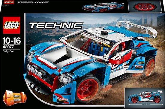 LEGO 42077 RALLYAUTO-LA VOITURE DE RALLYE