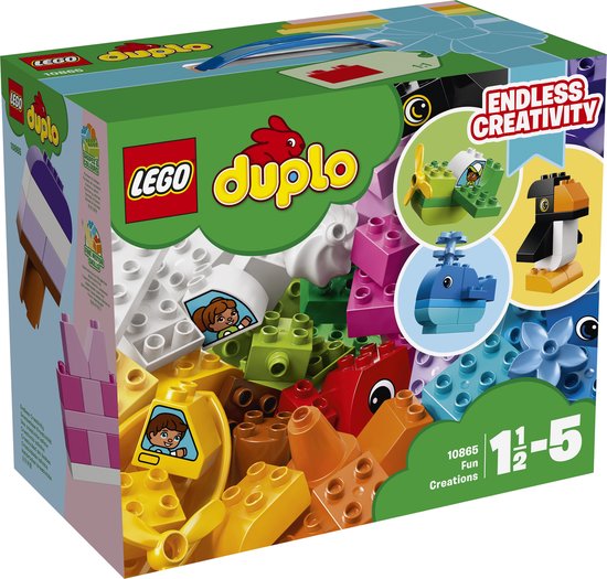 DUPLO 10865 LEUKE CREATIES-LES CREATIONS AMUSANTES