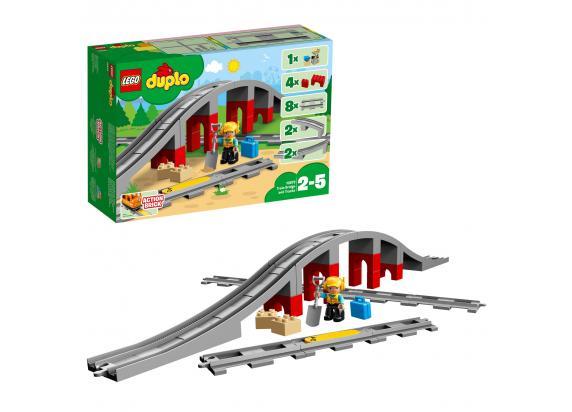 LEGO DUPLO 10872 Treinbrug en -rails