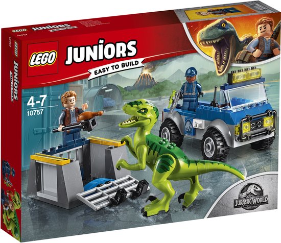 LEGO Juniors Raptor reddingsauto 10757