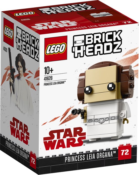 Lego Brickheads prinses Leia Organa