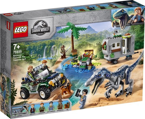 LEGO® Jurassic World™ 75935 Confrontatie met Baryonyx: de schattenjacht