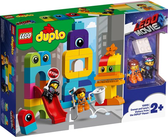 DUPLO 10895 VISITE VOOR EMMET EN LUCY PLANEET