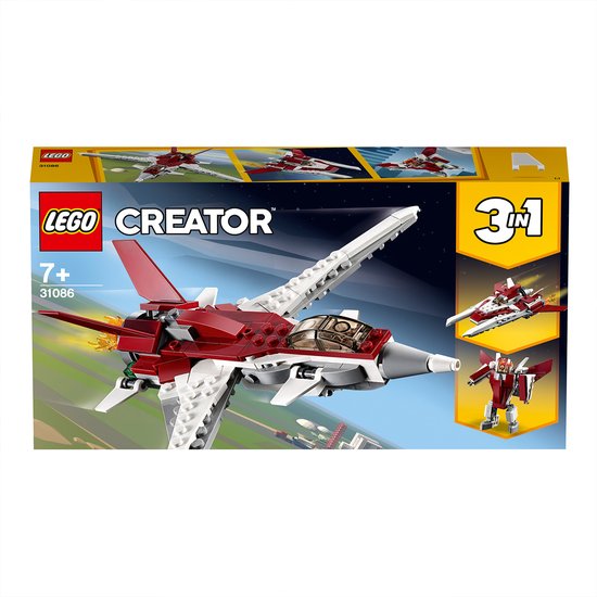 LEGO® Creator 3 en 1 31086 Futuristisch vliegtuig