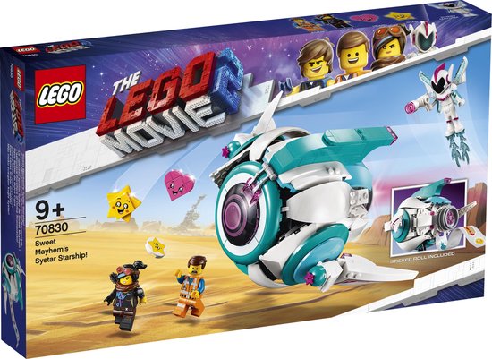 LEGO® The Lego® Movie 2™ 70830 Lieve Chaos' Systar ruimteschip
