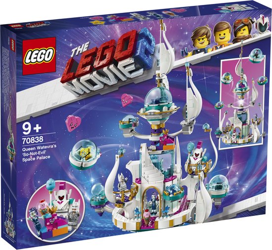 LEGO MOVIE 2 Koningin Wiedanook Watdanooks ‘echt-niet-kwaadaardige' ruimtepaleis 70838
