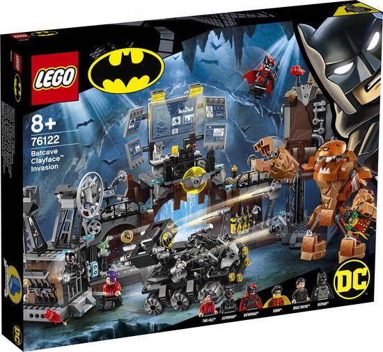 LEGO® DC Comics Super Heroes 76122 Batcave invasie Clayface™
