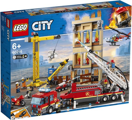 LEGO® City Action Brandweerkazerne 60216
