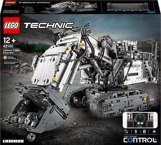 LEGO Technic 42100 Liebherr R 9800 Graafmachine