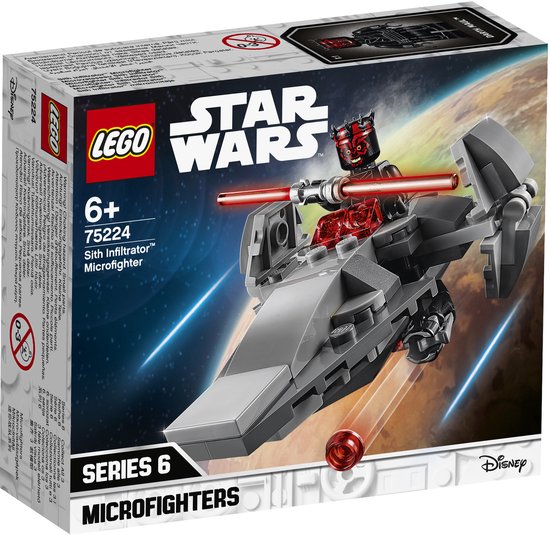 LEGO 75224 SW SITH INFILTRATOR MICROFIGHTER