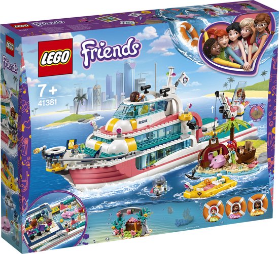 LEGO Friends Rescue Mission Boat 41381