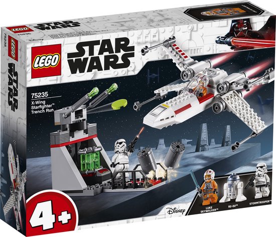 LEGO 75235 SW X-WING STARFIGHTER TRENCH RUN