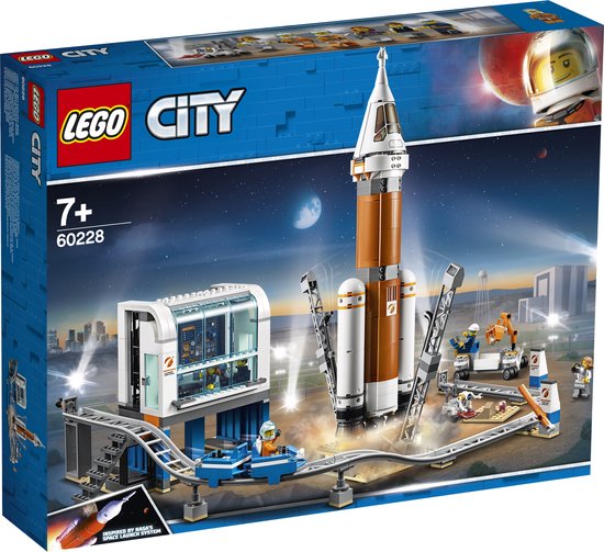 LEGO® City 60228 Ruimteraket en vluchtleiding