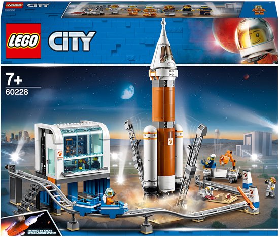 LEGO® City 60228 Ruimteraket en vluchtleiding