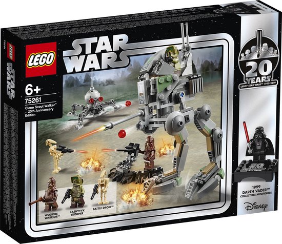 LEGO® Star Wars™ 75261 Clone scout walker™ – uitgave ter ere van het 20-jarig bestaan