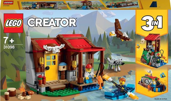 LEGO® Creator 3 en 1 31098 Hut in de wildernis
