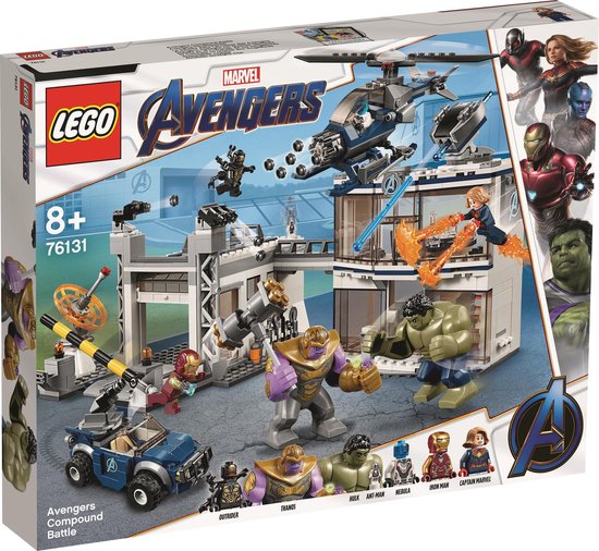LEGO Marvel Super Heroes Avengers Compound Battle 76131