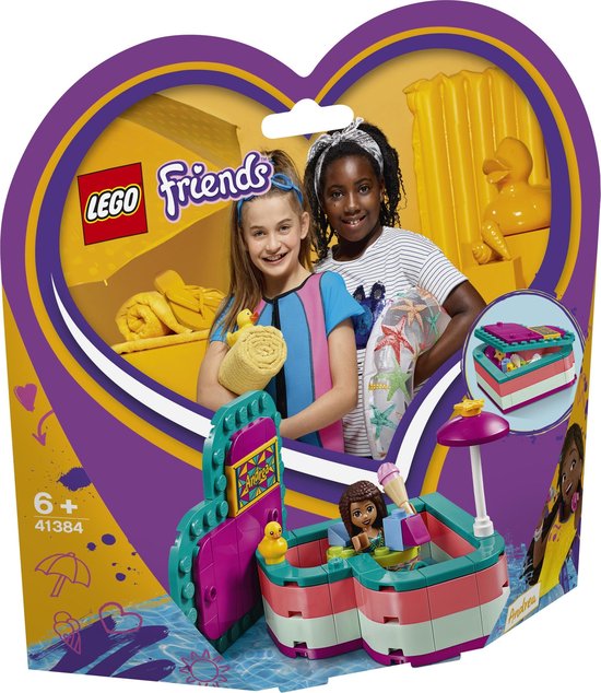 LEGO Friends Andrea's hartvormige zomerdoos 41384
