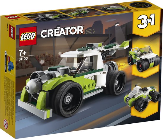LEGO RAKETWAGEN CAMION DE FUSÉE