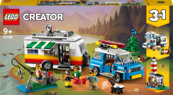 LEGO® Creator De familievakantie Caravan 31108
