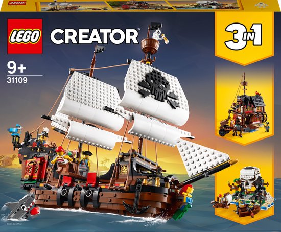 LEGO Creator 3-en-1  Piratenschip