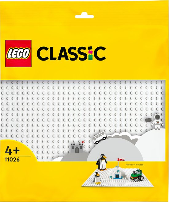 LEGO® Classic 11010 Witte bouwplaat