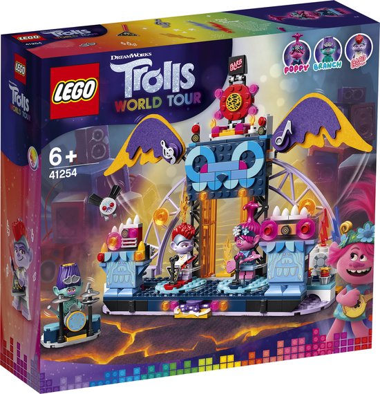 LEGO® Trolls 41254 Volcano Rock City concert