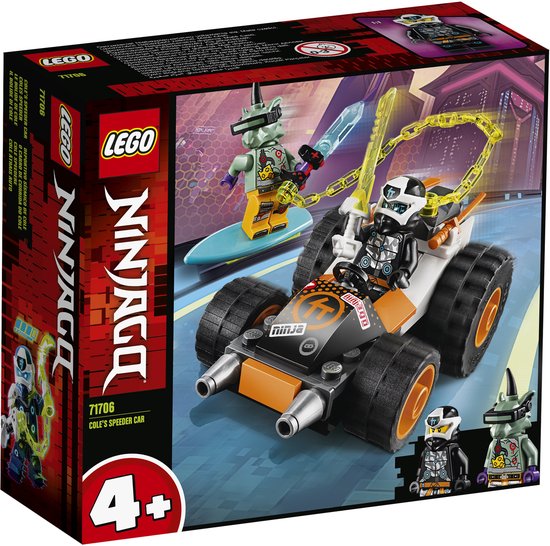 LEGO NINJAGO Cole’s Speederwagen 71706