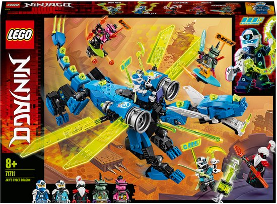LEGO NINJAGO Jay's Cyber Dragon 71711