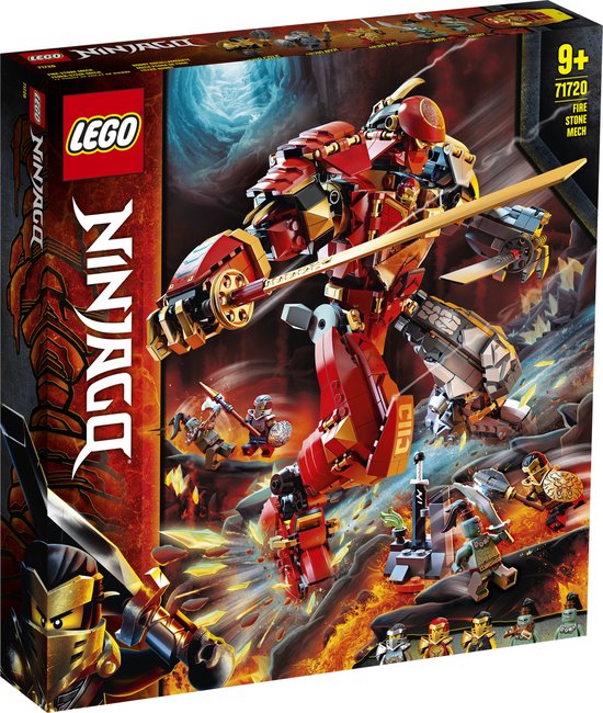 LEGO NINJAGO Fire Stone Mech Bouwset - 71720