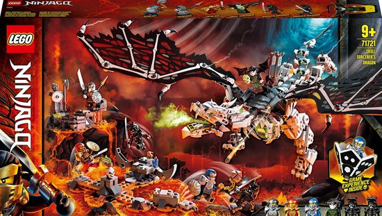 LEGO NINJAGO Skull Sorcerer’s Draak 71721