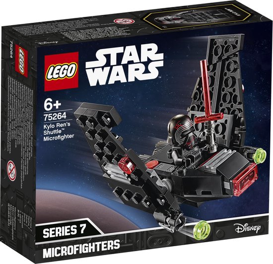 LEGO SW KYLO REN'S SHUTTLE MICROFIGHTER
