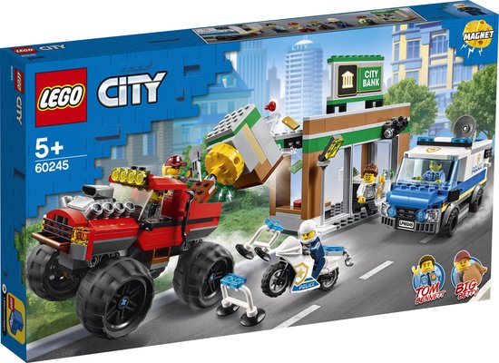 LEGO® City Police 60245 Politiemonstertruck overval