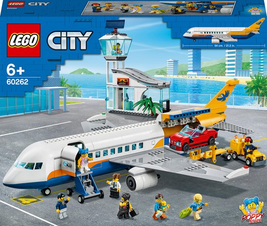 LEGO® City Airport Het passagiersvliegtuig 60262