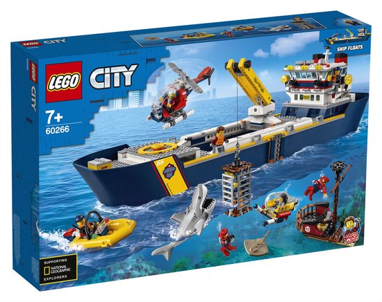 LEGO® City Oceans 60266 Oceaan Onderzoekschip