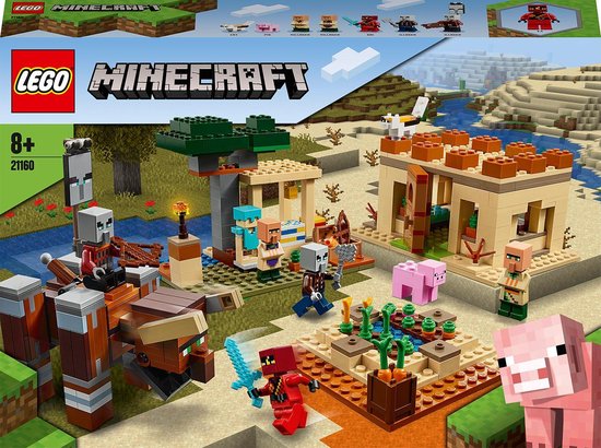 LEGO® Minecraft™ 21160 De Illager overval