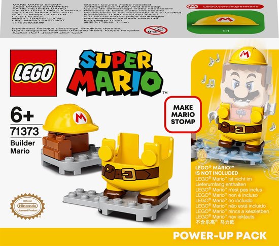 LEGO 71373 SUPER MARIO - COSTUME DE MARIO OUVRIER