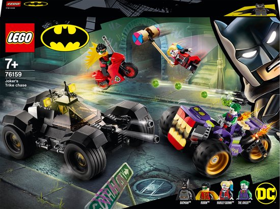 LEGO DC Comics Super Heroes Joker's Trike Chase 76159