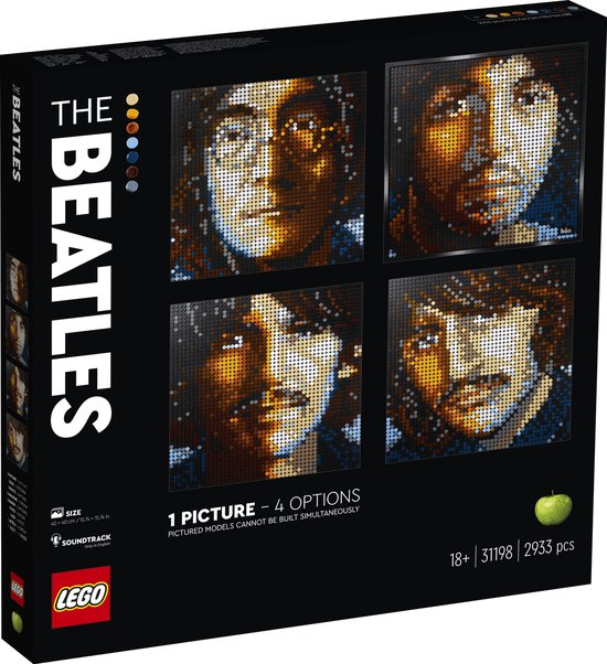 LEGO TABLEAU THE BEATLES