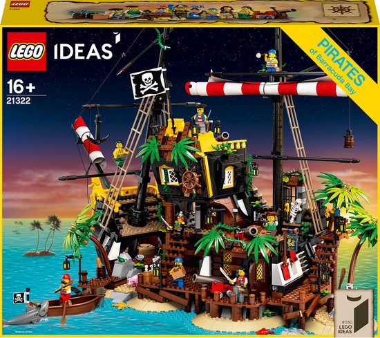 LEGO® Ideas 21322 Piraten van Barracuda Baai