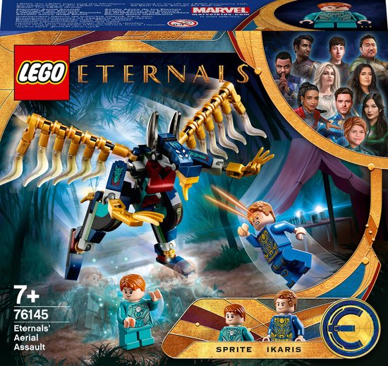 LEGO 76145 ETERNALS' LUCHTAANVAL L'ATTAQUE AERIENNE DES ÉT