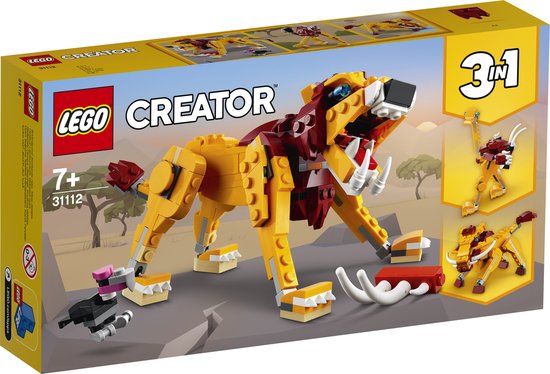 LEGO® Creator 3 in 1 Wilde Leeuw 31112