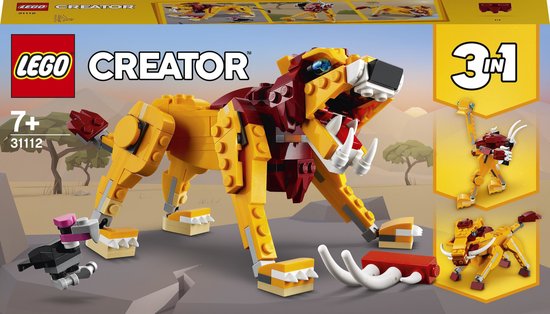 LEGO® Creator 3 in 1 Wilde Leeuw 31112