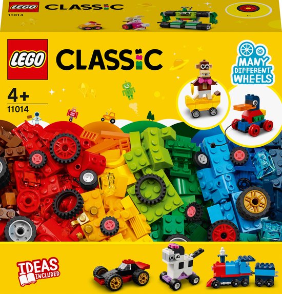 LEGO® Classic Stenen en wielen 11014