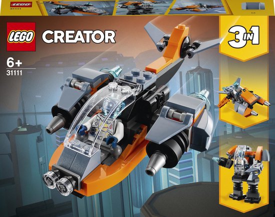 LEGO® Creator Cyber Drone 3 in 1 31111