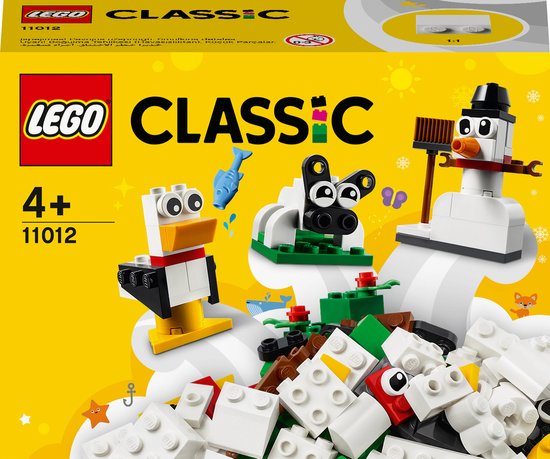 LEGO Classic Creatieve witte stenen 11012